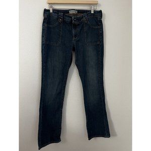 Old Navy Vintage Jeans  Deep Pockets Lowest Rise Stretch Womens 12 2007 Era Y2K